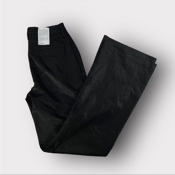 Level 99 Percy Black Velvet Pants - Picture 2 of 4